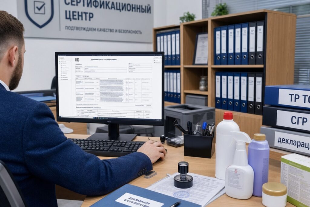 Сертификация бытовой химии
